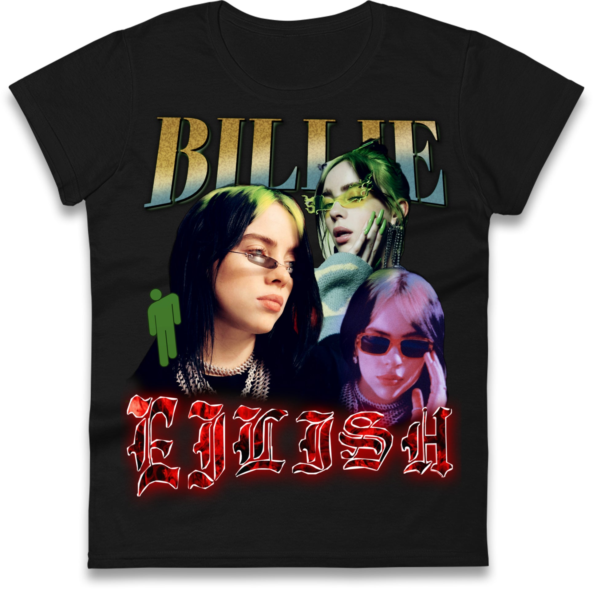 Women's Billie Eilish T Shirt UK