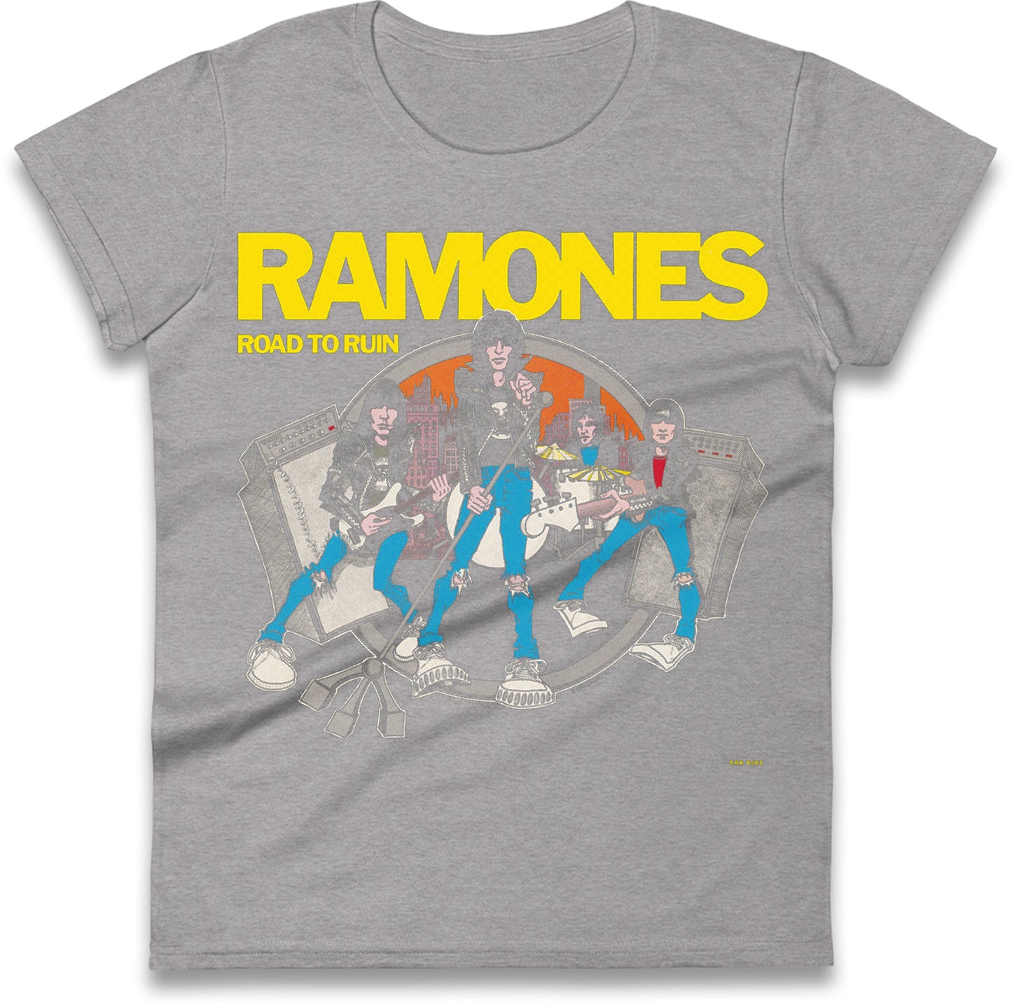 Women's Ramones T Shirt Vintage