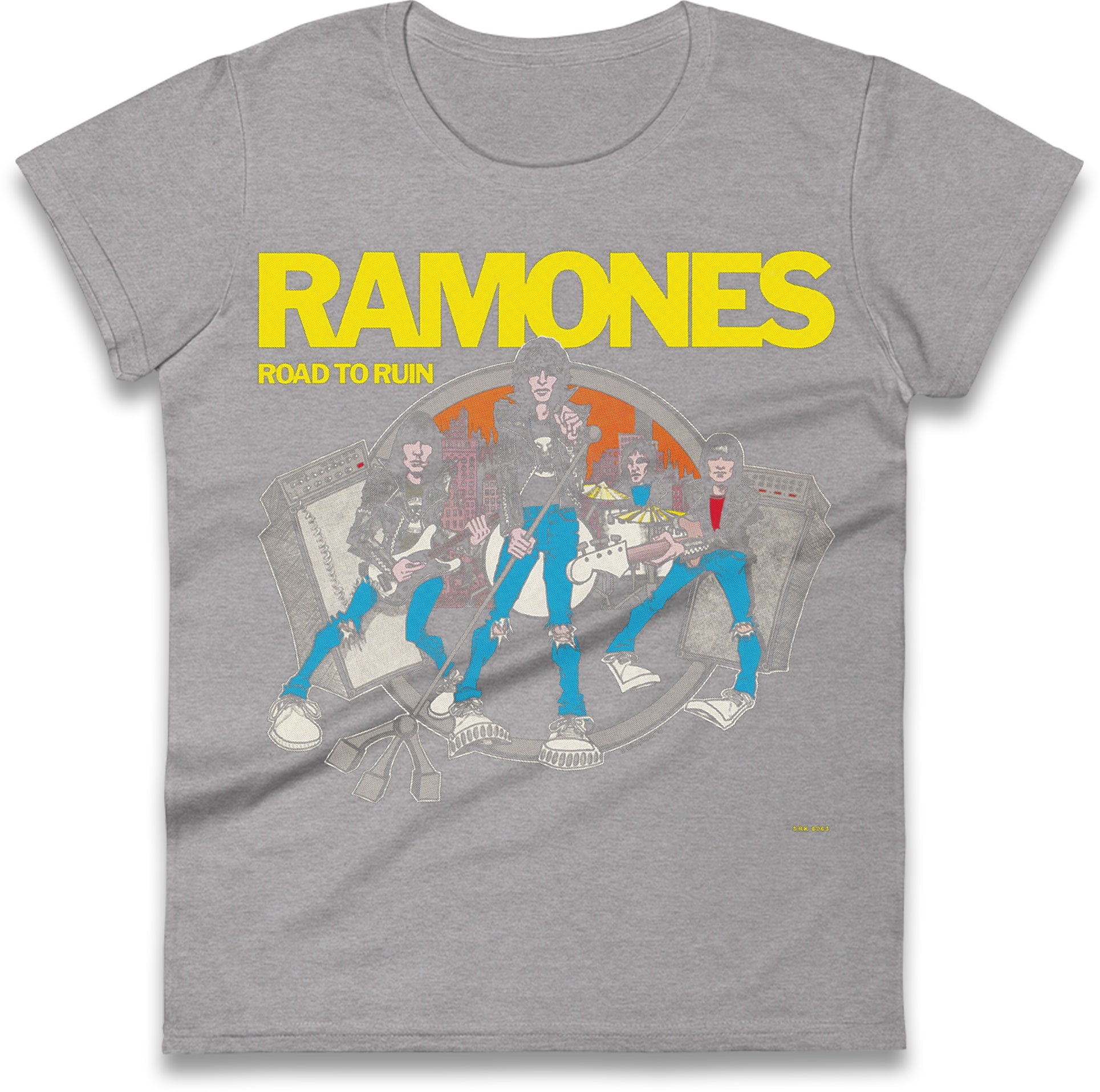 Women's Ramones T Shirt Vintage