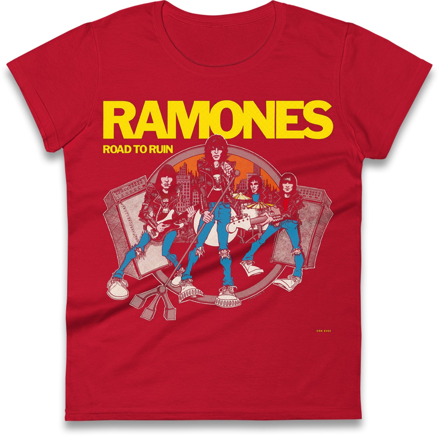 Women's Ramones T Shirt Vintage