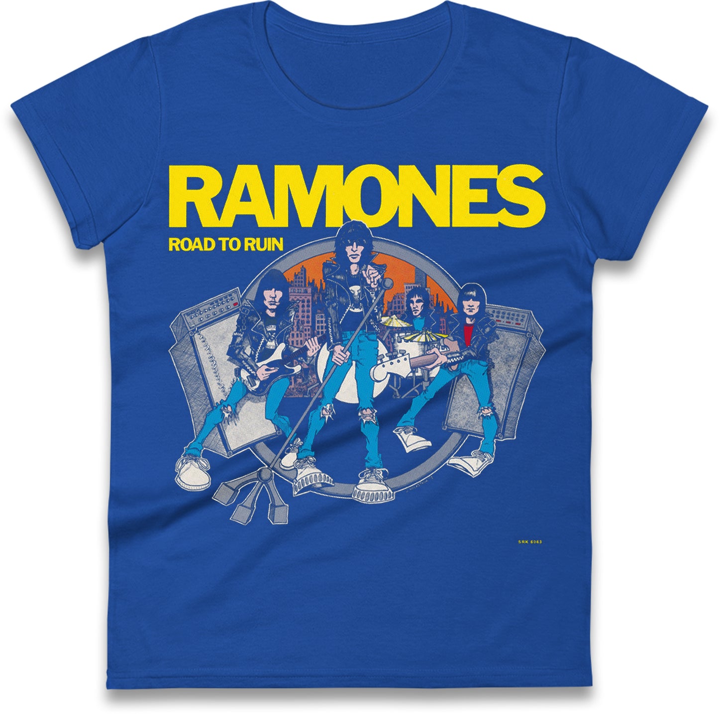 Women's Ramones T Shirt Vintage