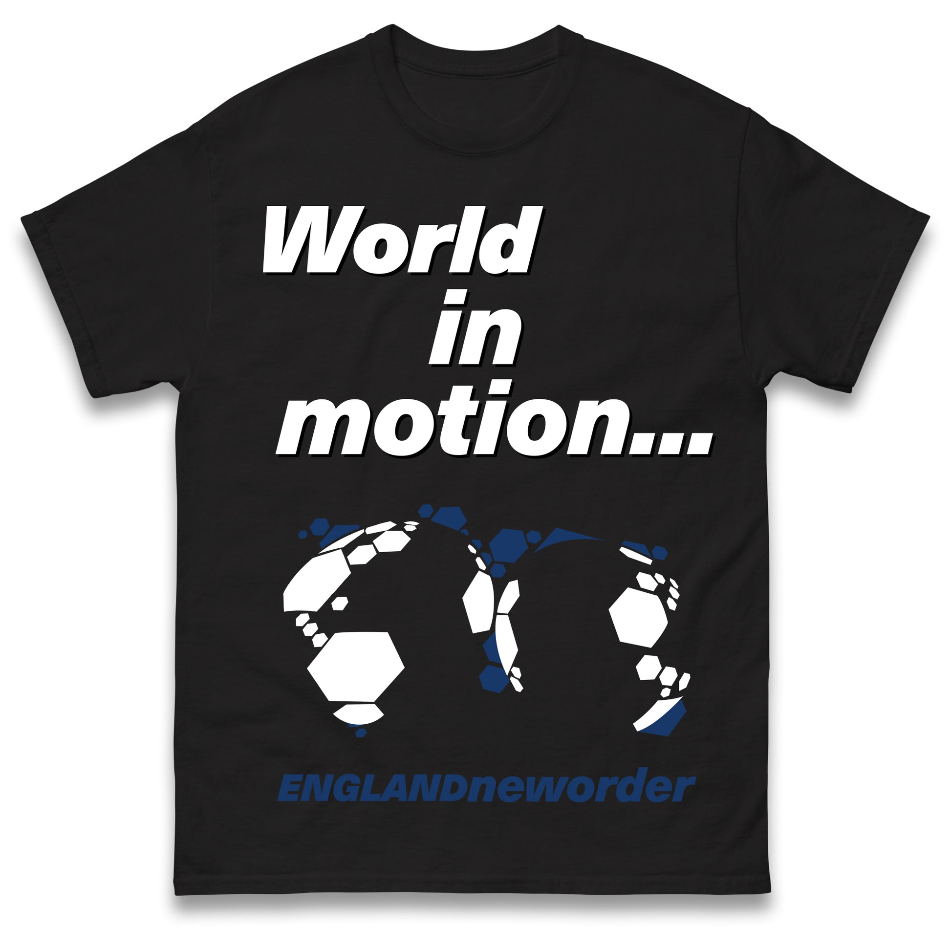 World in Motion England New Order T Shirt