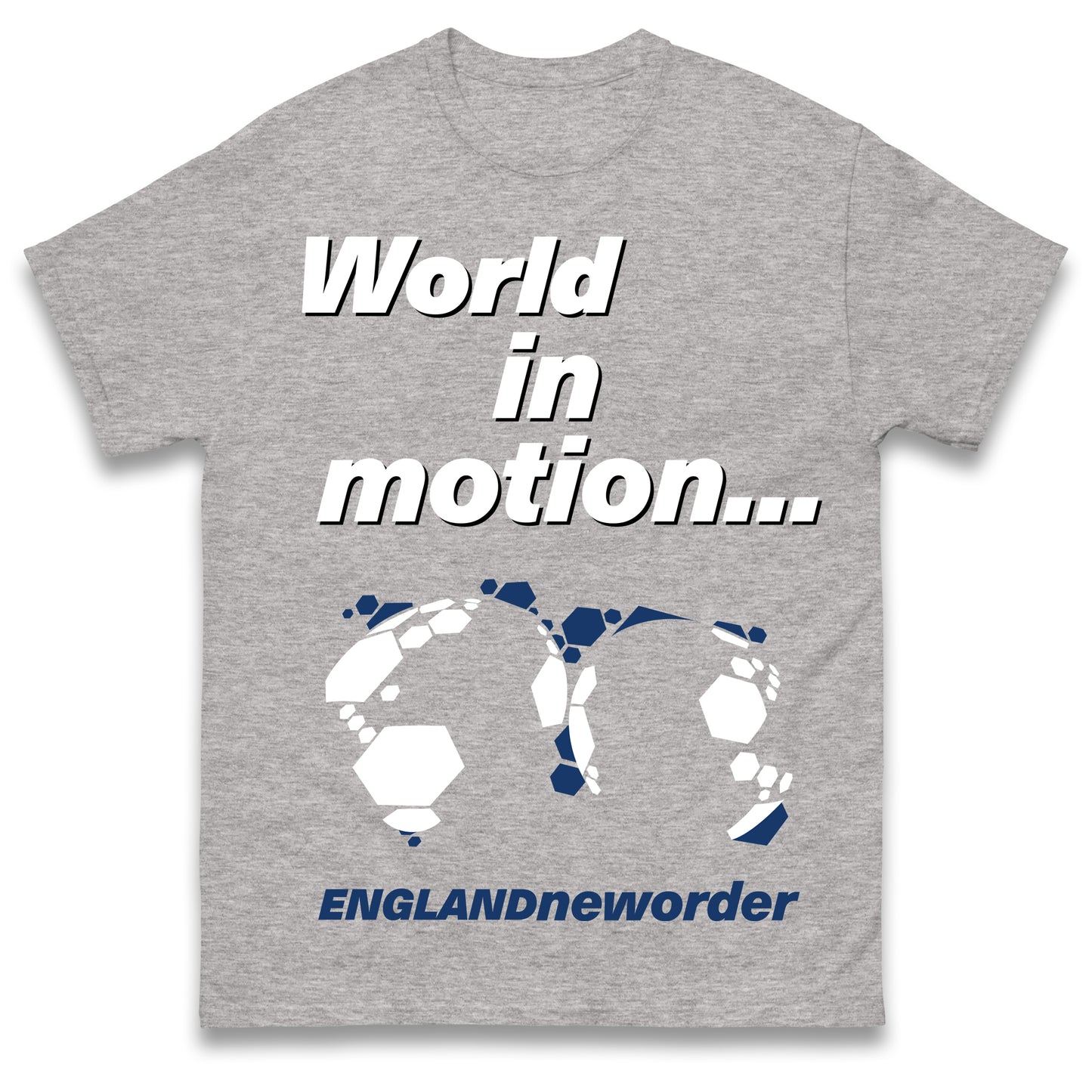 World in Motion England New Order T Shirt