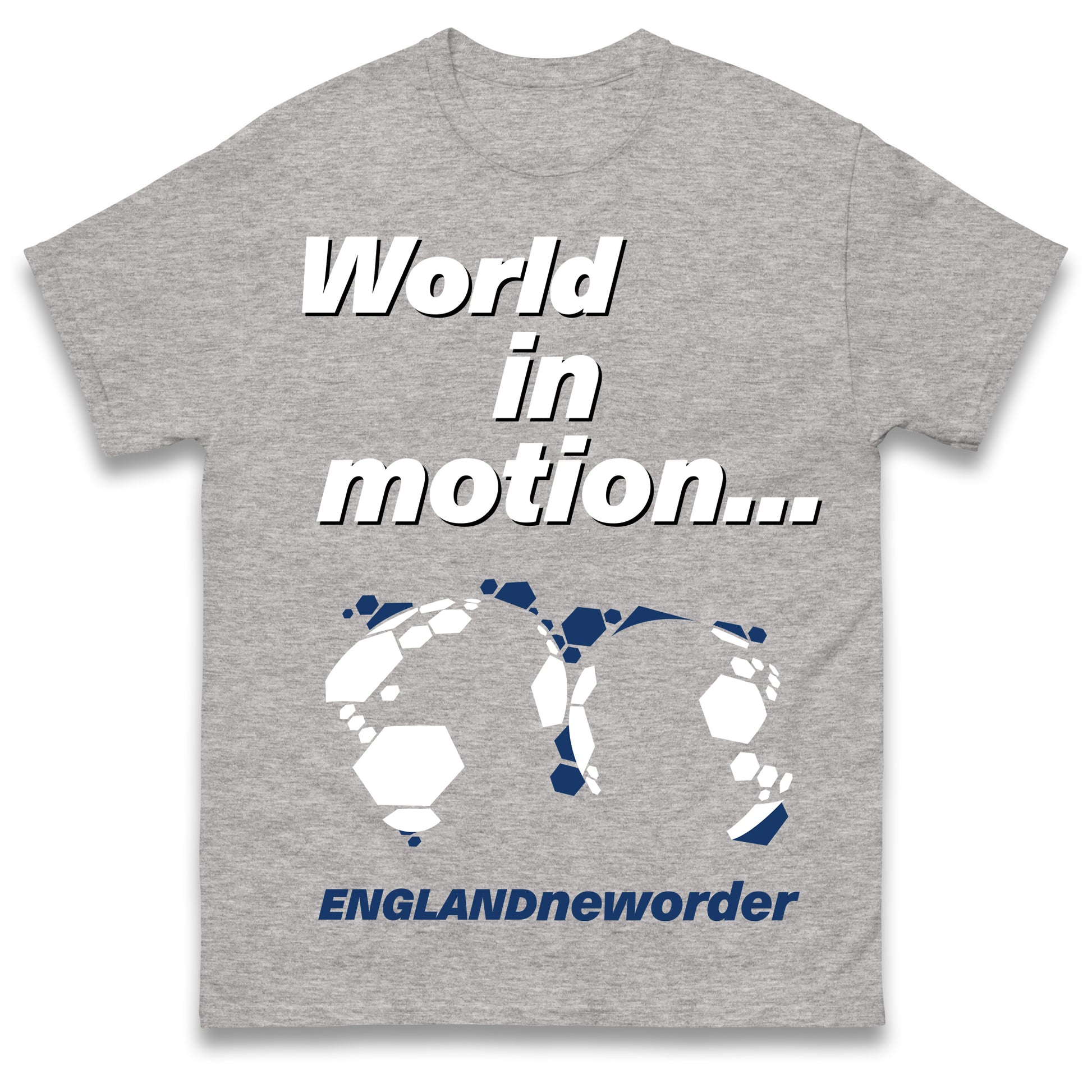 World in Motion England New Order T Shirt