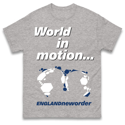 World in Motion England New Order T Shirt