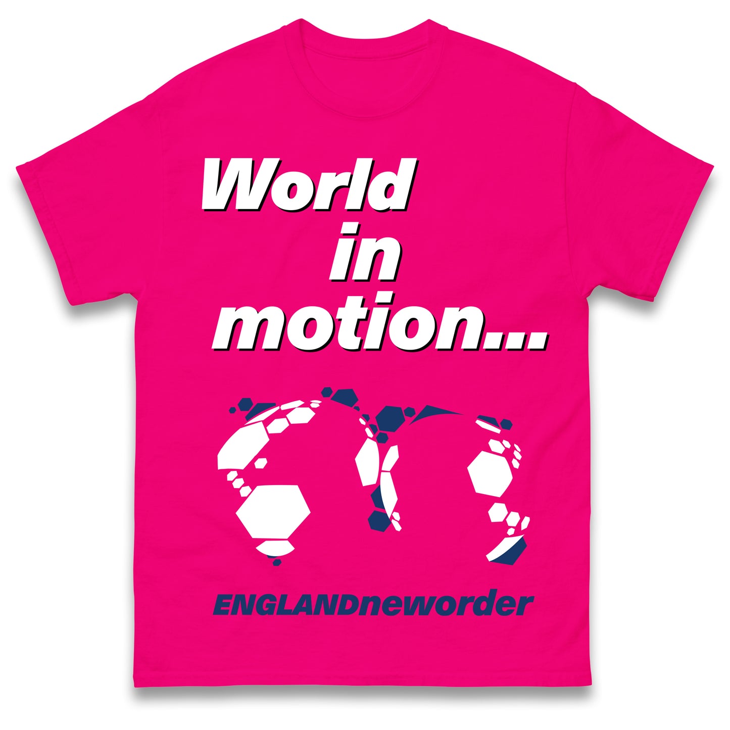 World in Motion England New Order T Shirt