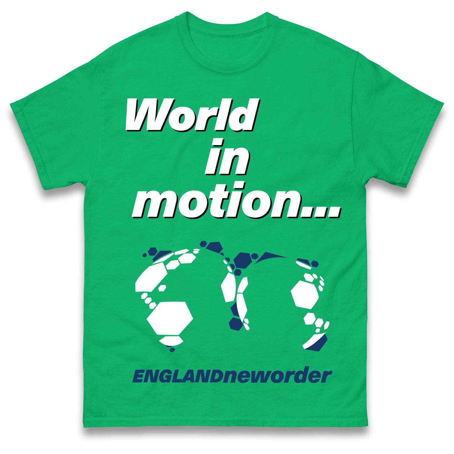 World in Motion England New Order T Shirt