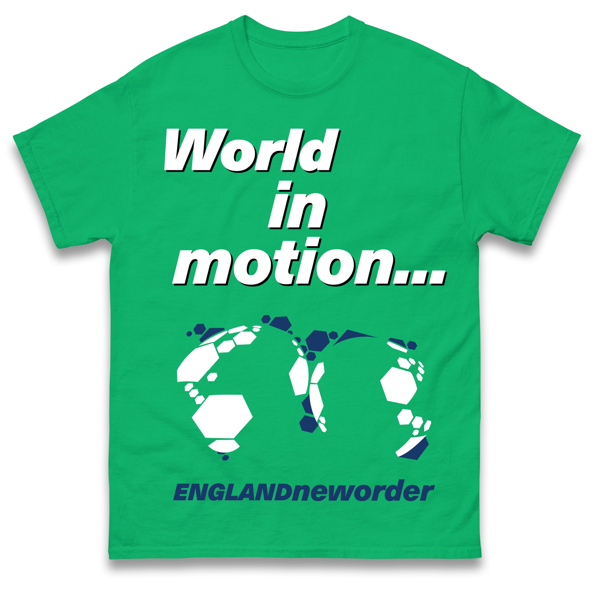 World in Motion England New Order T Shirt