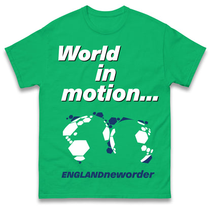 World in Motion England New Order T Shirt