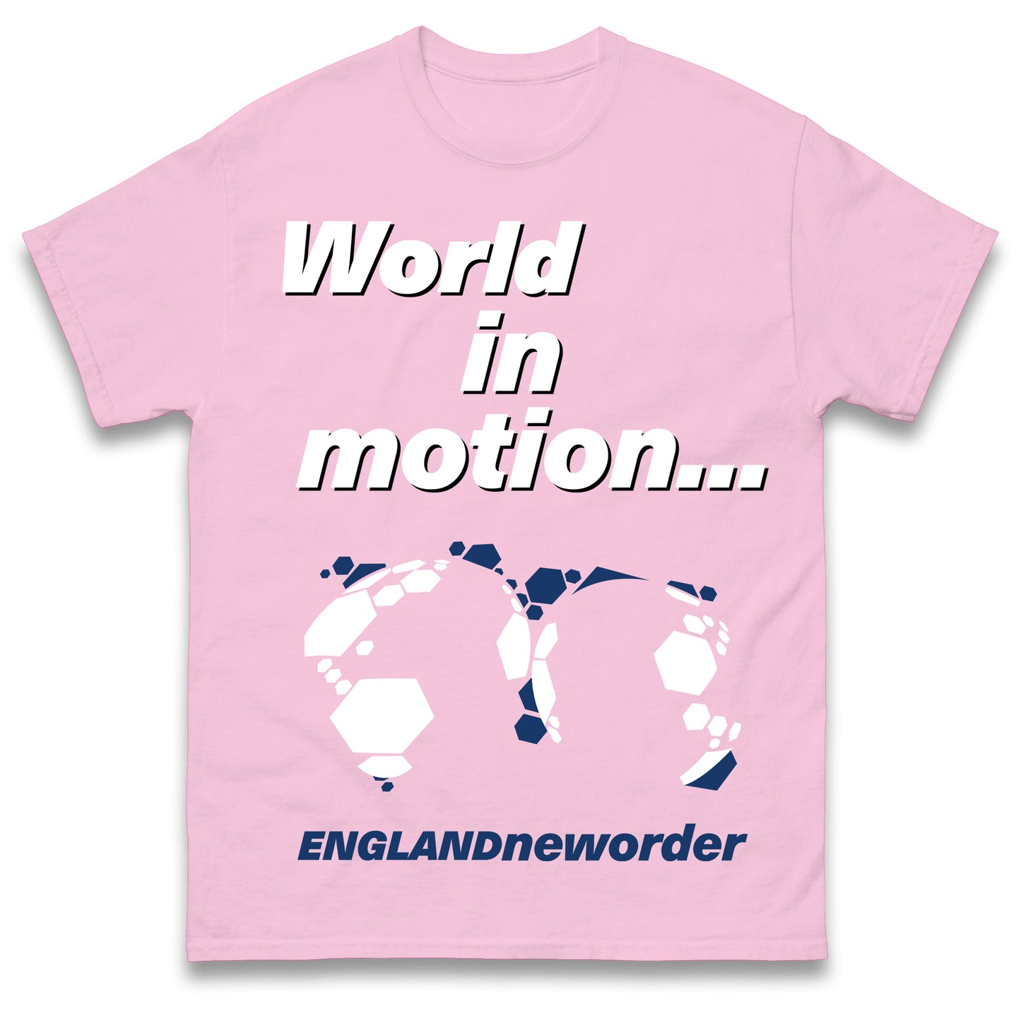 World in Motion England New Order T Shirt