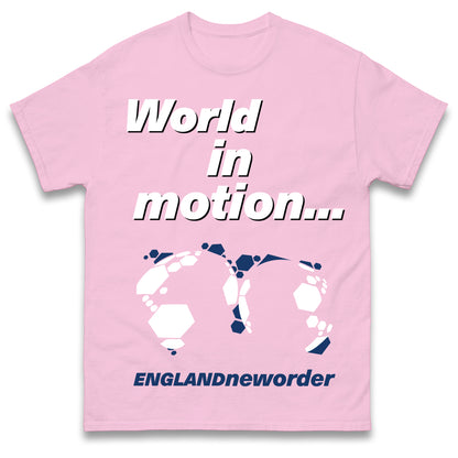 World in Motion England New Order T Shirt