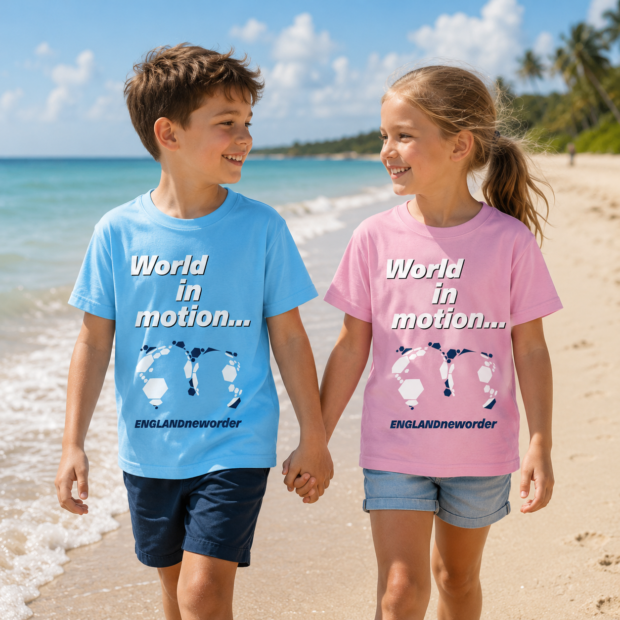 World in Motion England New Order T Shirt