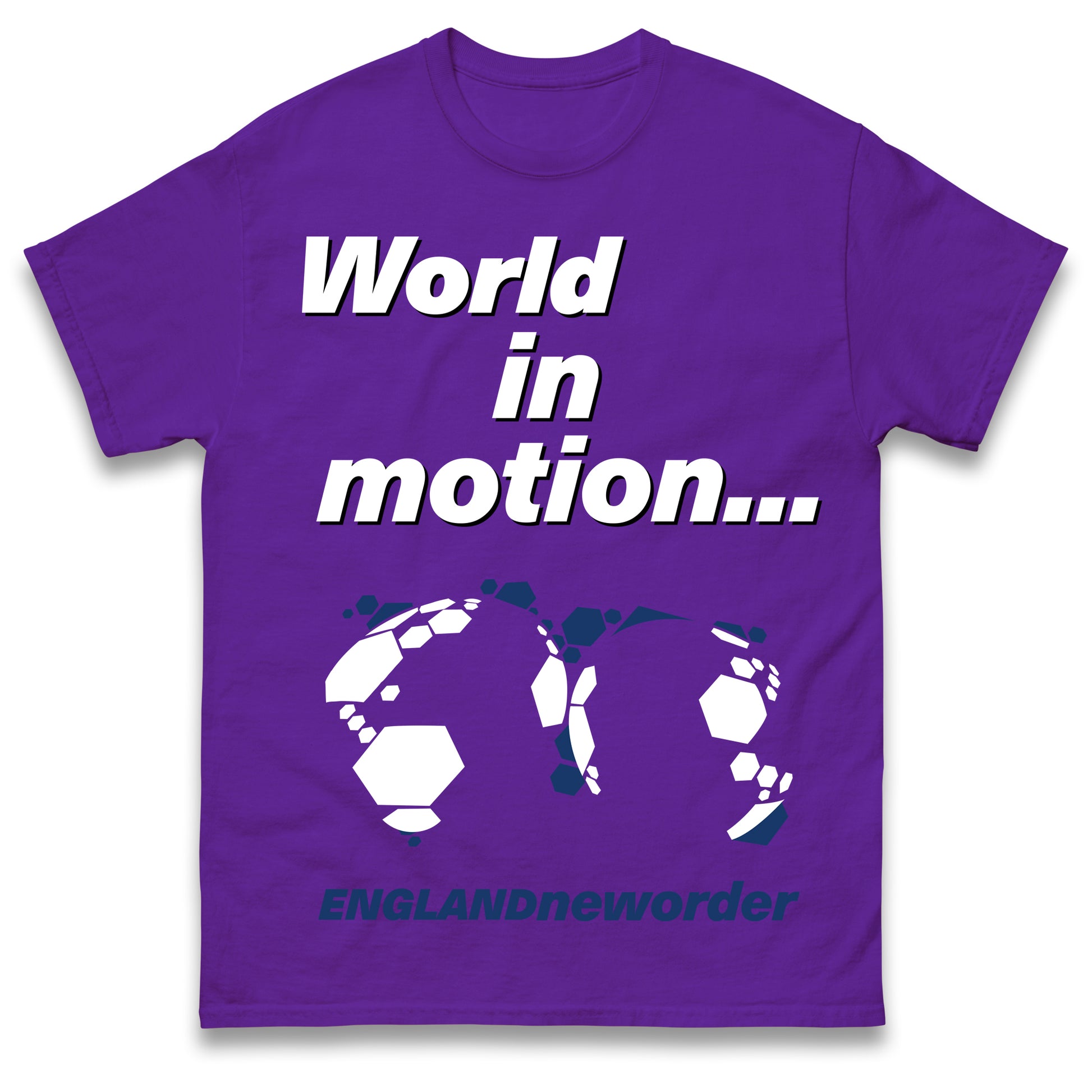 World in Motion England New Order T Shirt