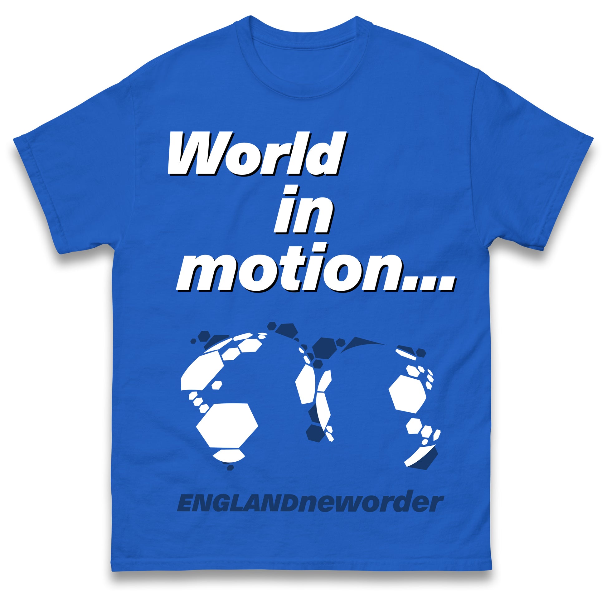 World in Motion England New Order T Shirt