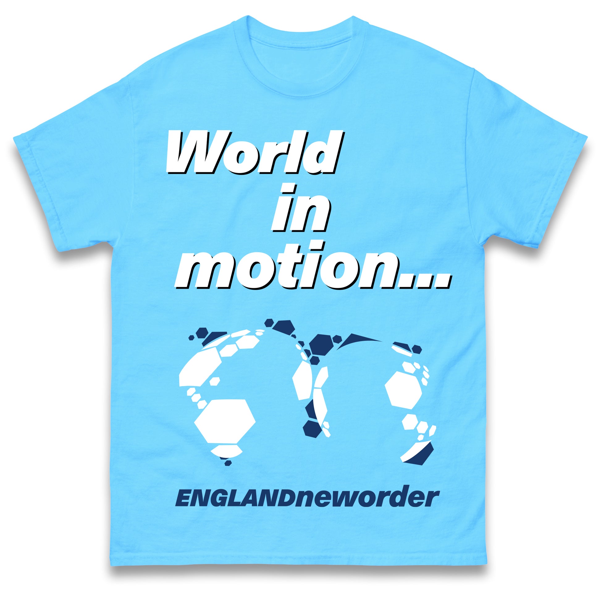 World in Motion England New Order T Shirt