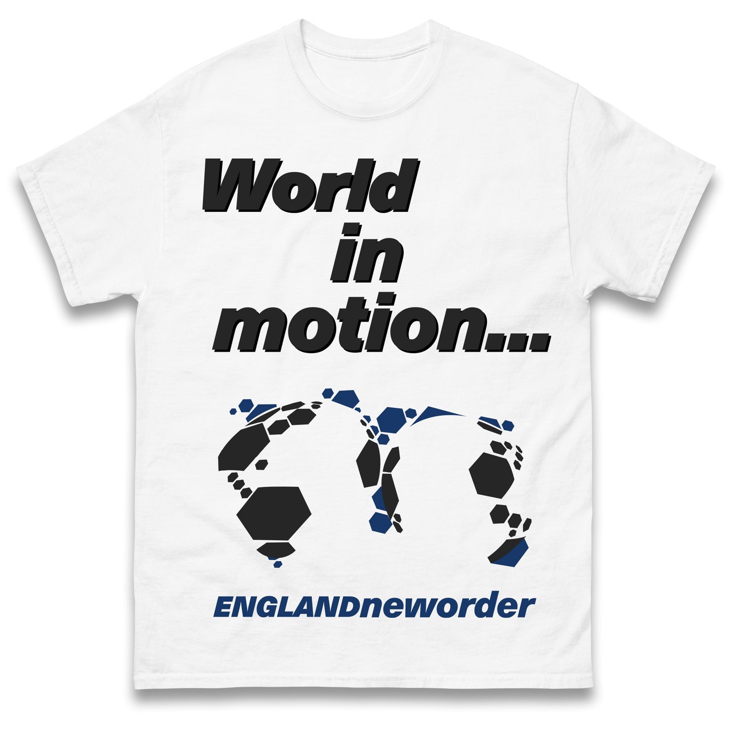 World in Motion England New Order T Shirt