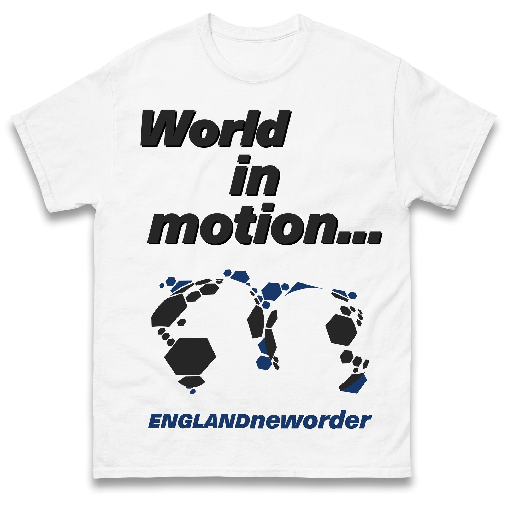World in Motion England New Order T Shirt
