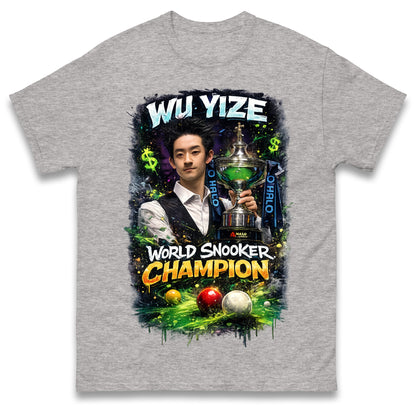Wu Yize World Snooker Champion 2026 T Shirt