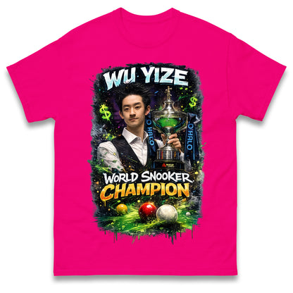 Wu Yize World Snooker Champion 2026 T Shirt