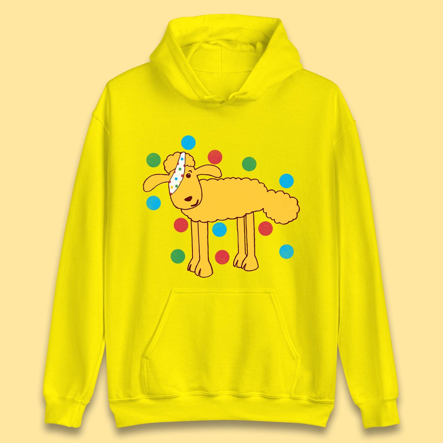 Spotty Pudsey Sheep Children In Need Dotty Spot Charity Raising Pudsey Sheep Unisex Hoodie