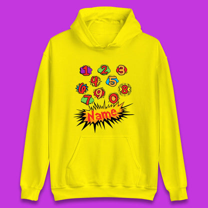 Personalised Number Day Unisex Hoodie