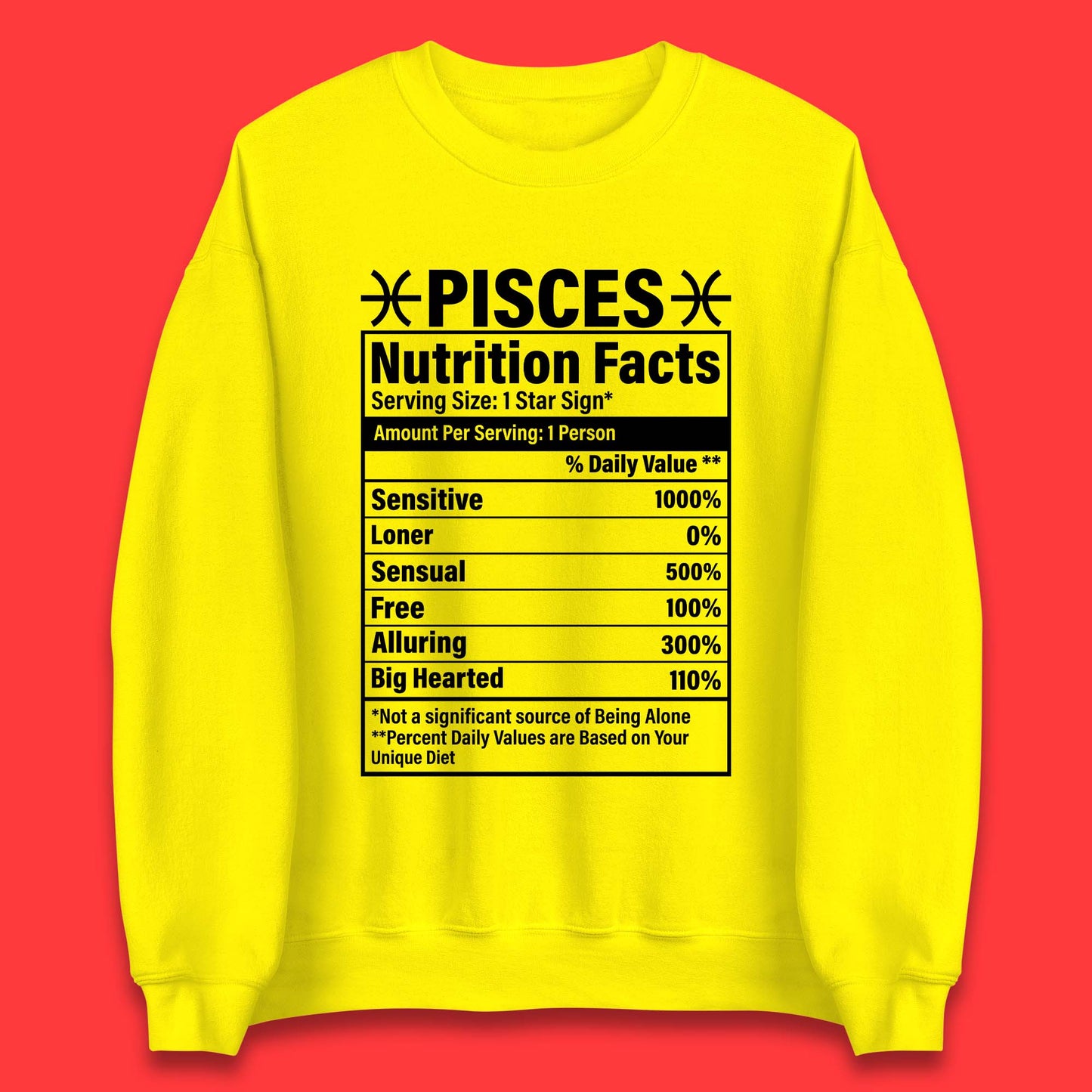 Pisces Symbol Sweatshirt