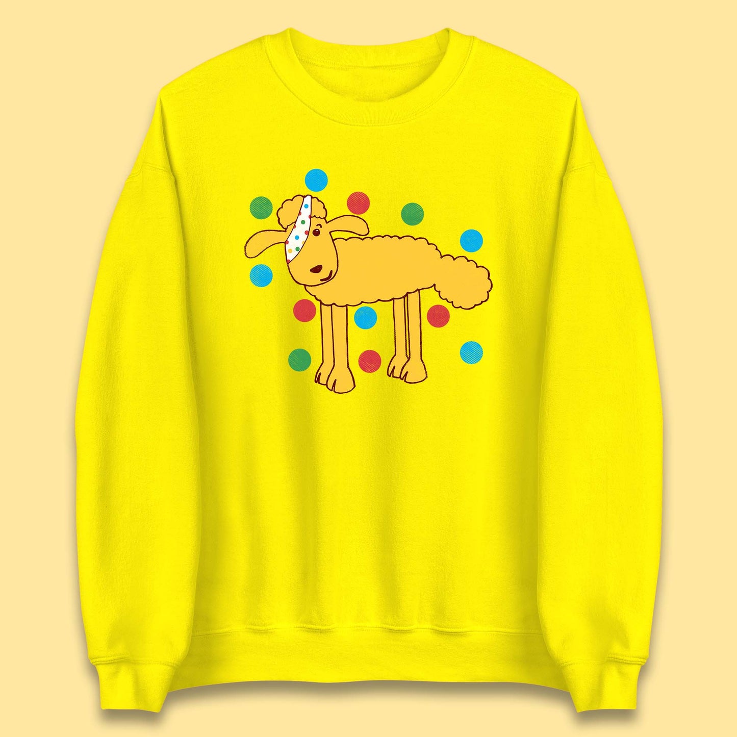 Spotty Pudsey Sheep Children In Need Dotty Spot Charity Raising Pudsey Sheep Unisex Sweatshirt