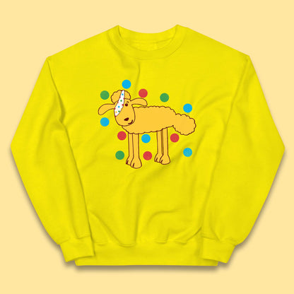 Spotty Pudsey Sheep Children In Need Dotty Spot Charity Raising Pudsey Sheep Kids Jumper