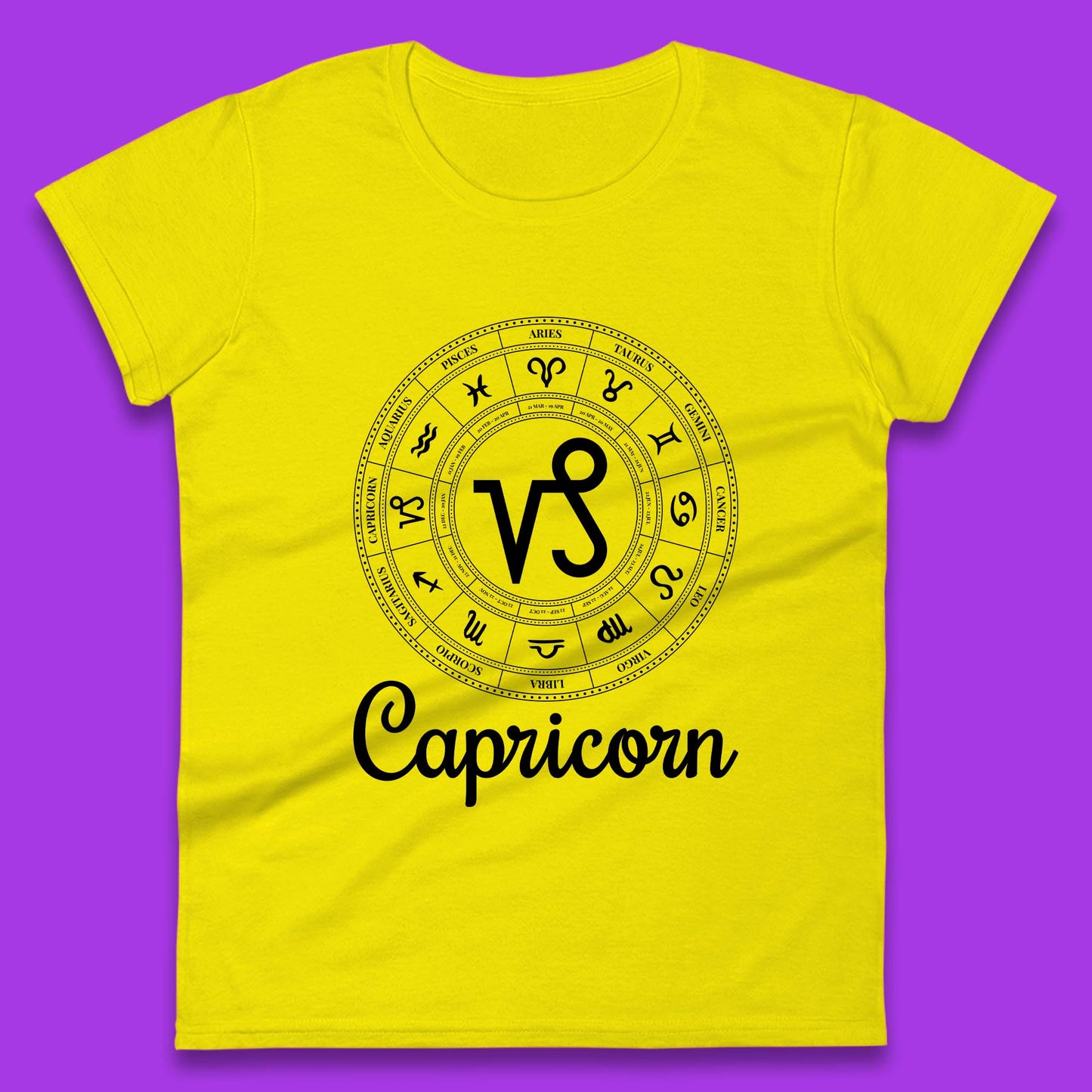 Capricorn Horoscope 2024 Ladies T Shirt