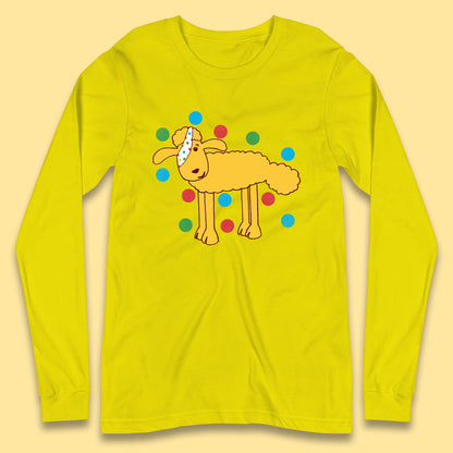 Spotty Pudsey Sheep Children In Need Dotty Spot Charity Raising Pudsey Sheep Long Sleeve T Shirt