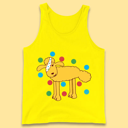 Spotty Pudsey Sheep Children In Need Dotty Spot Charity Raising Pudsey Sheep Tank Top