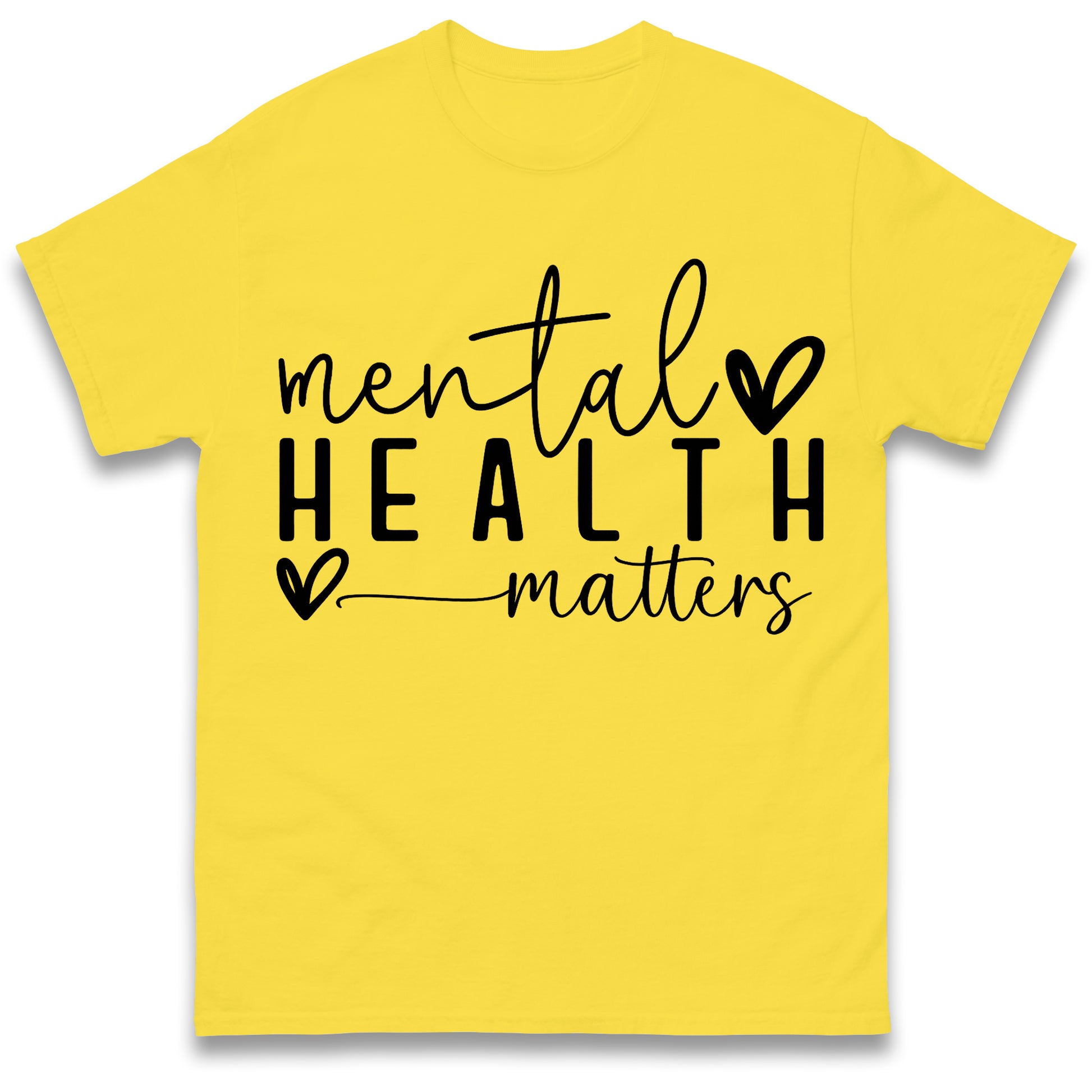 Yellow Mental Health T Shirt