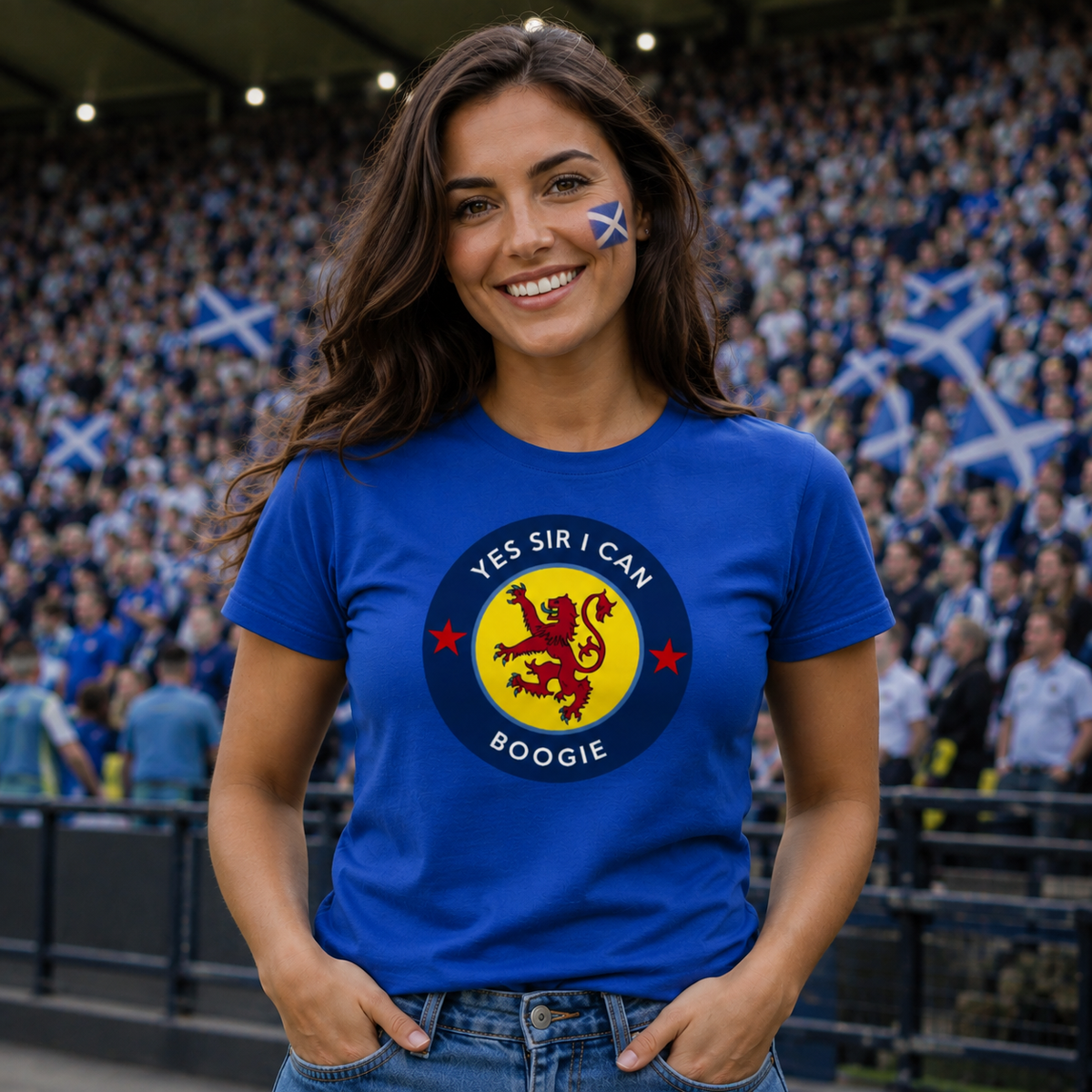 Yes Sir I Can Boogie Scotland T Shirt