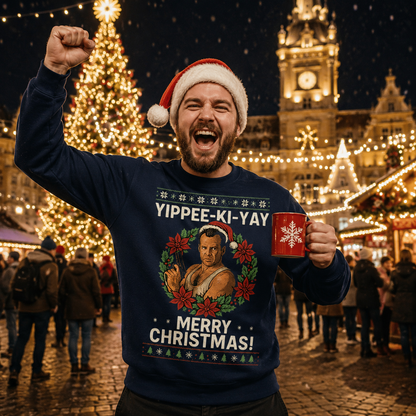 Yippee-Ki-Yay Die Hard Jumper