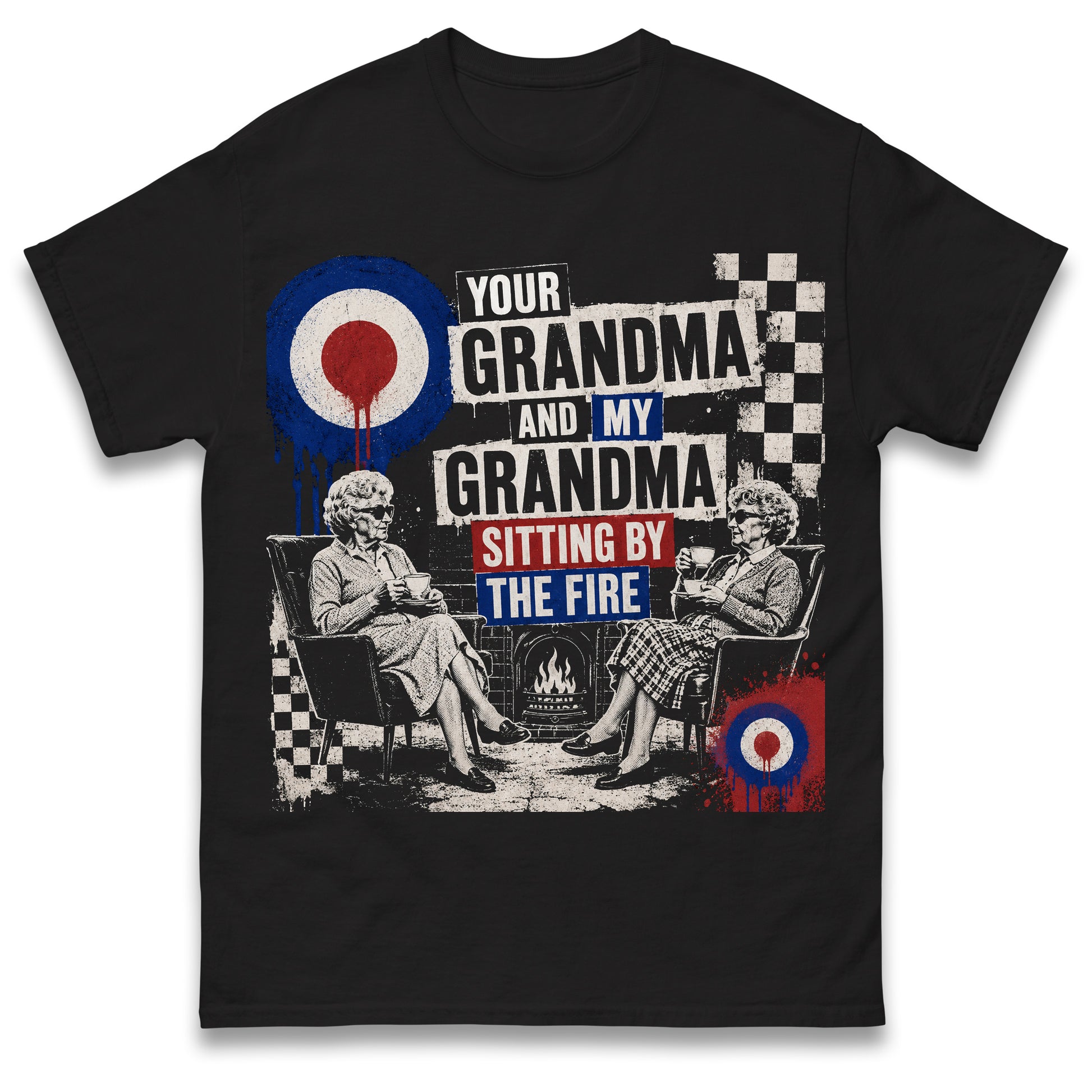 Ocean Colour Scene Your Grandma and My Grandma Sitting By The Fire T Shirt