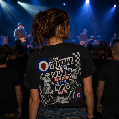 Ocean Colour Scene Your Grandma and My Grandma Sitting By The Fire T Shirt