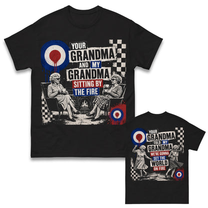 Ocean Colour Scene Your Grandma and My Grandma Sitting By The Fire T Shirt