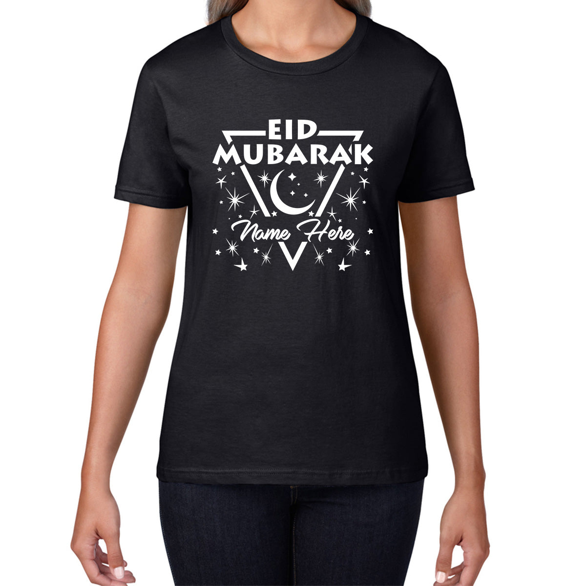 Ladies Eid Mubarak T-Shirt