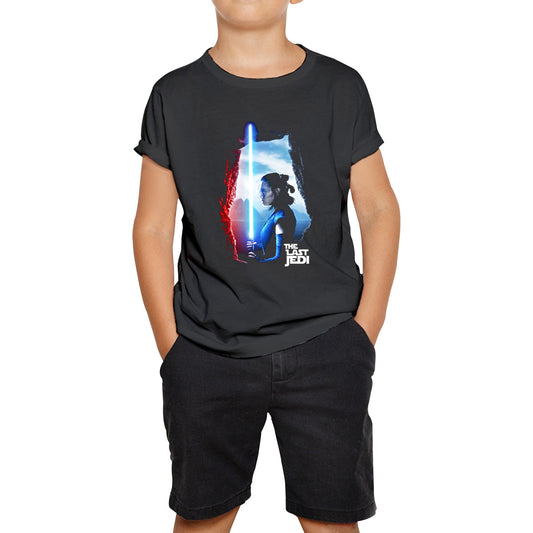 The Last Jedi Star Wars Rey Lightsaber Rey Skywalker Disney Star Wars Day 46th Anniversary Female Jedi Master Kids T Shirt