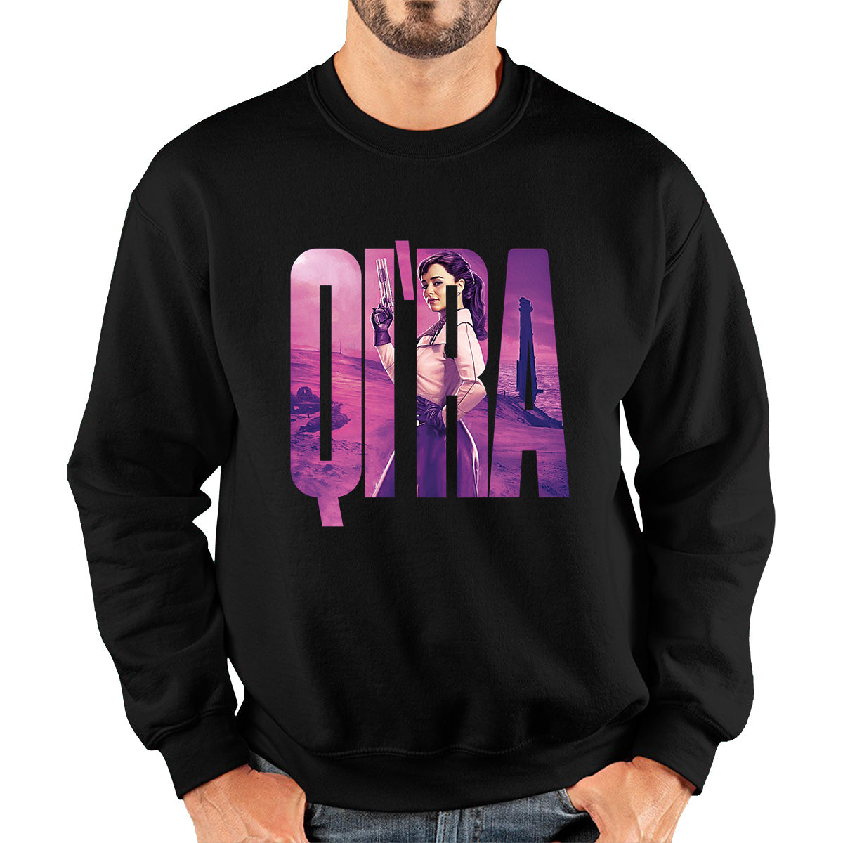 Qi'ra Star Wars Fictional Character Solo A Star Wars Story Sci-fi Action Adventure Movie Galaxy's Edge Trip Unisex Sweatshirt