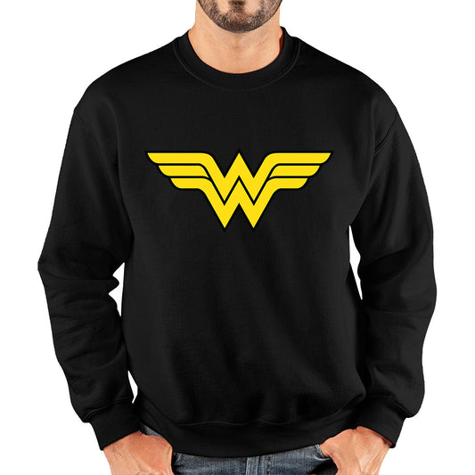 Wonder Woman Logo Superhero Wonder Girl Super Woman Comic Book Character Unisex Sweatshirt