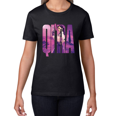 Qi'ra Star Wars Fictional Character Solo A Star Wars Story Sci-fi Action Adventure Movie Galaxy's Edge Trip Womens Tee Top