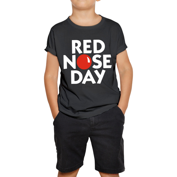Red Nose Day Kids T Shirt. 50% Goes To Charity