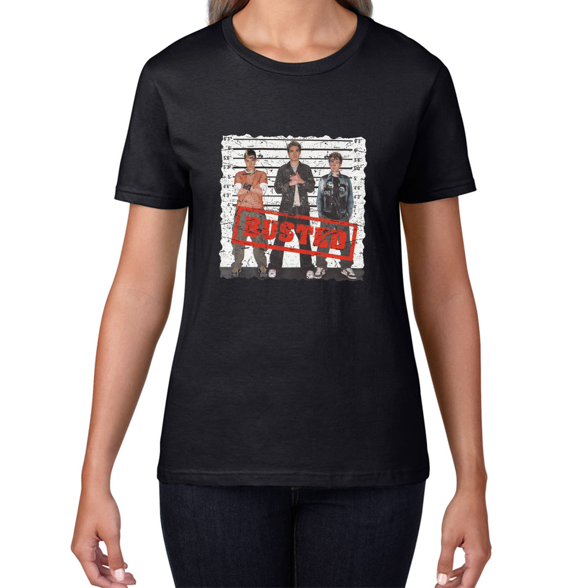 Busted Debut Studio Album By Busted Busted English Pop Punk Band Busted 20th Anniversary Womens Tee Top