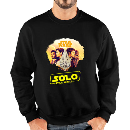 Star Wars Solo Chewie Lando Qira Characters Solo A Star Wars Story Sci-fi Action Adventure Movie Galaxy's Edge Trip Unisex Sweatshirt