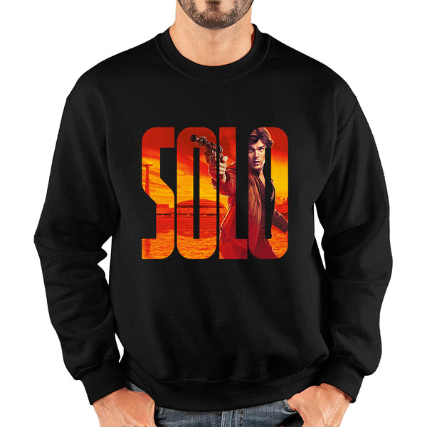 Han Solo Star Wars Fictional Character Solo A Star Wars Story Sci-fi Action Adventure Movie Star Wars Databank Unisex Sweatshirt
