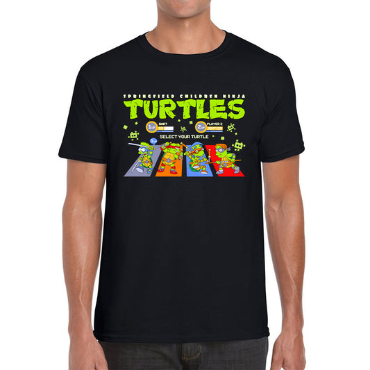 Springfield Children Green Turtles Select Your Turtle Cartoon Spoof Lovers Gift Mens Tee Top