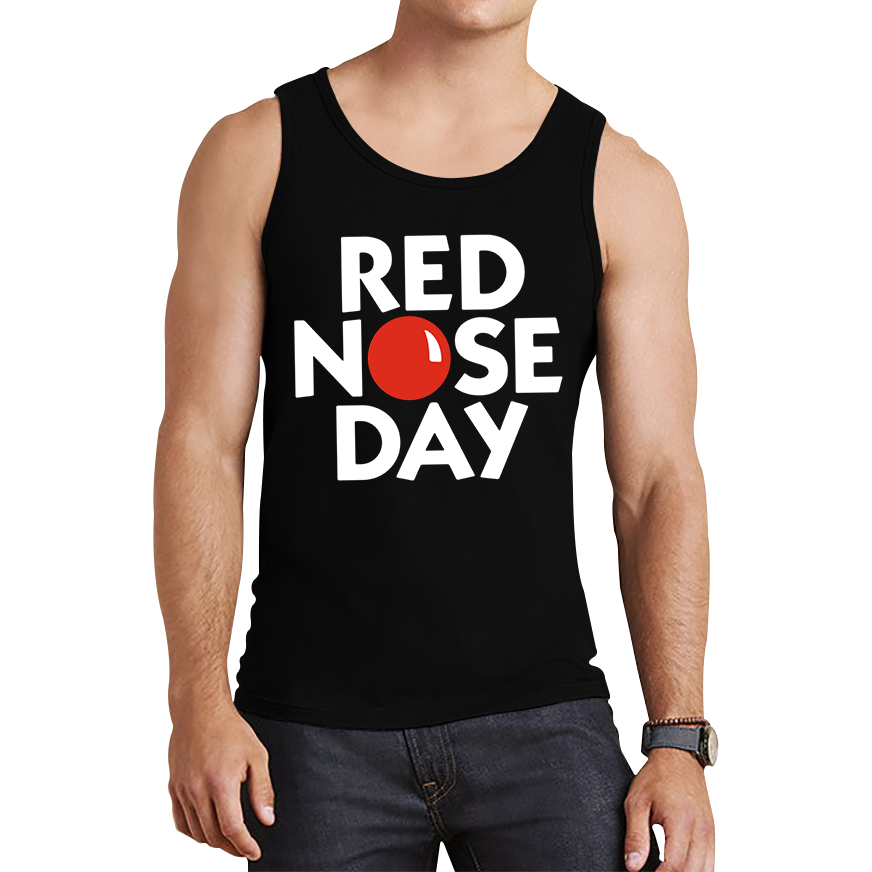 Red Nose Day Tank Top. 50% Goes To Charity