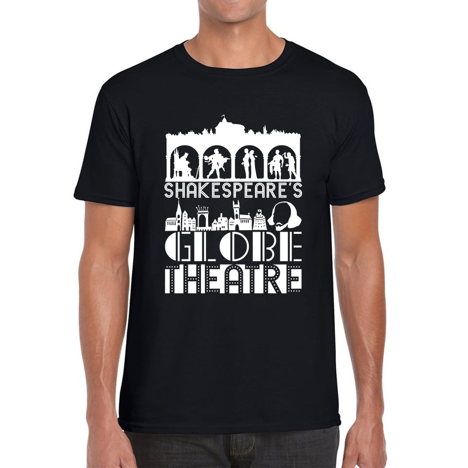 William Shakespeare's English Playwright, Poet And Actor National Shakespeare Day Mens Tee Top