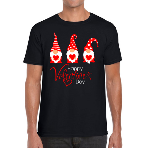 Happy Valentines Day Gnomes Tee Top for Gnome Lovers Adult T Shirt